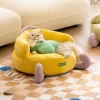 Spring Soft Cat Sofa in Living Room