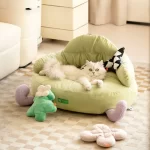 Plush Cushion of Spring Soft Cat Sofa