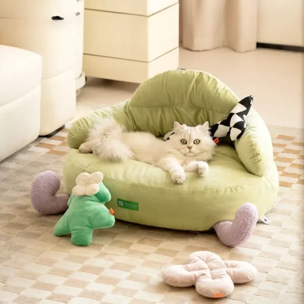 Plush Cushion of Spring Soft Cat Sofa