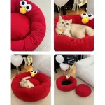 Elmo-Themed Dopamine Sesame Street Cat Bed