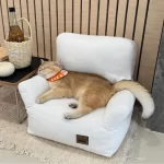 Little Cat Sofa Bed with Mountain Cotton Texture