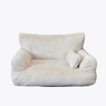 Washable Rabbit Fur Sofa for Cats