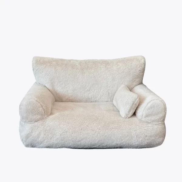 Washable Rabbit Fur Sofa for Cats