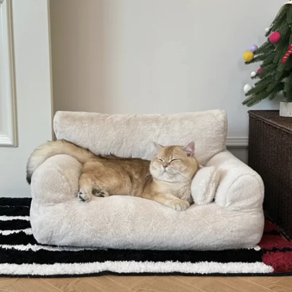 Removable Rabbit Fur Cushion for Cleaning