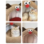 Moose Mongolian Tent for Cat Privacy