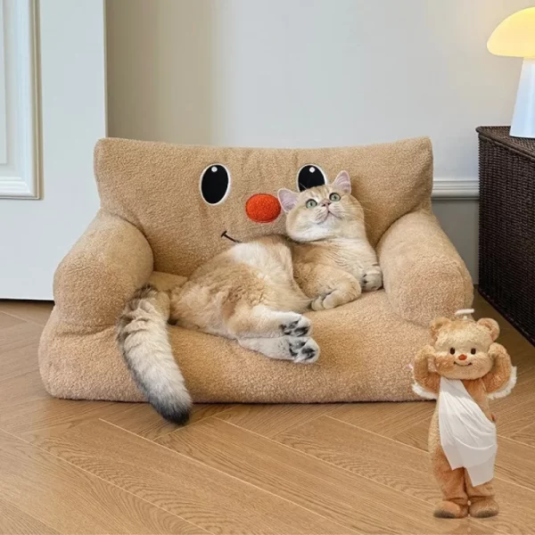 Butter Bear Sofa with High Sides