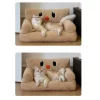 Cozy Butter Bear Sofa for Cats