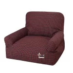 Comfy Resting Spot - Red Plaid Sofa