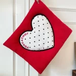 Soft Heart-shaped Cushion for Cats