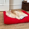 Heart-shaped Cushion in Cat Bed